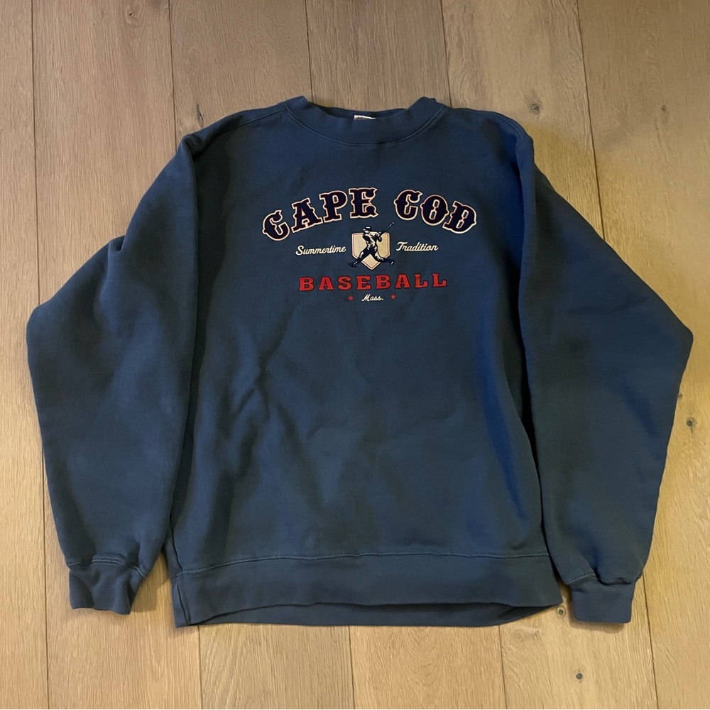 Cape Cod Baseball Navy Sweater